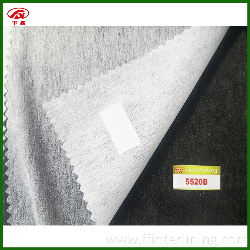 Eco-Friendly Cloth Soft Black Non Woven Interlining